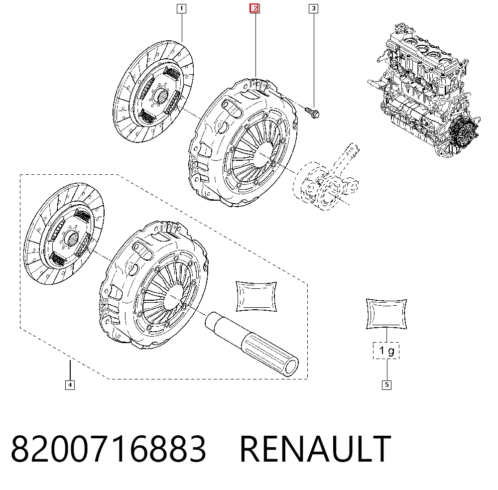 8200716883 Renault (RVI)