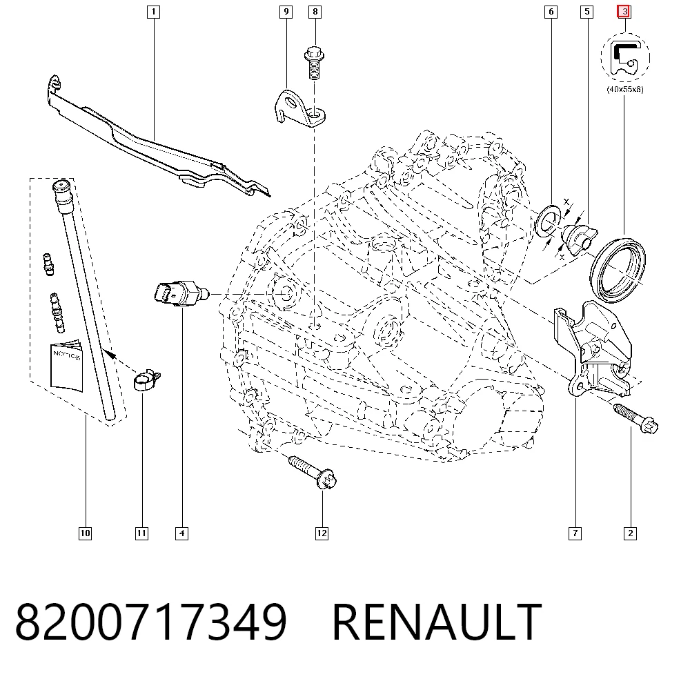 8200717349 Renault (RVI)