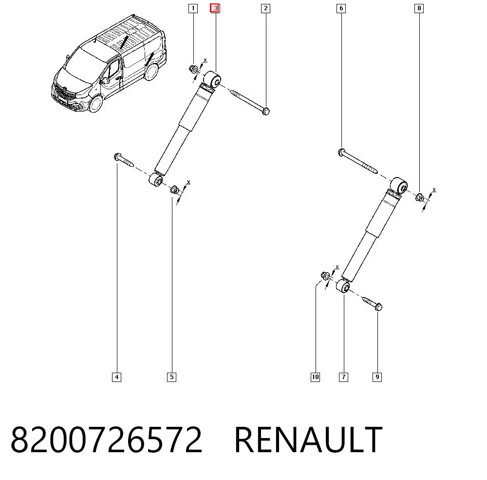 8200726572 Renault (RVI)