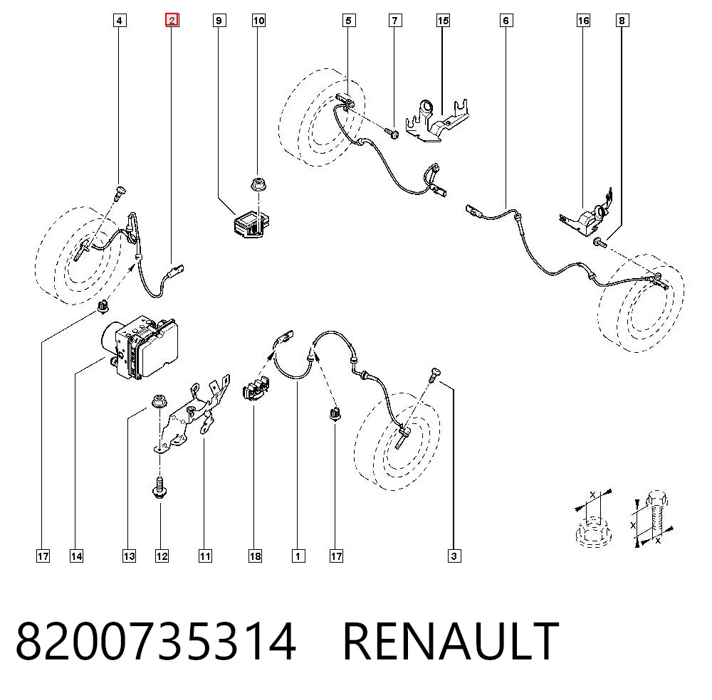 8200735314 Renault (RVI)