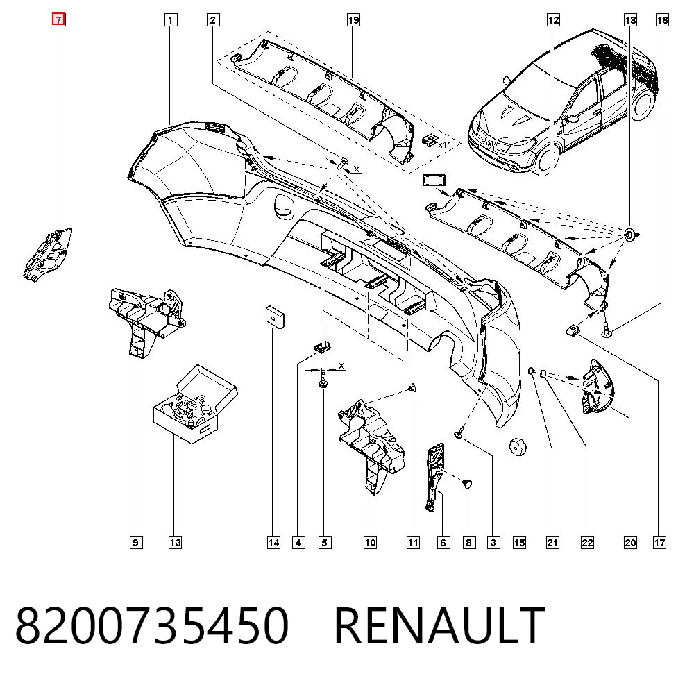 8200735450 Renault (RVI)