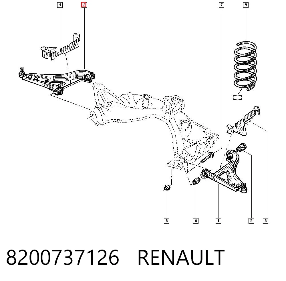 8200737126 Renault (RVI)