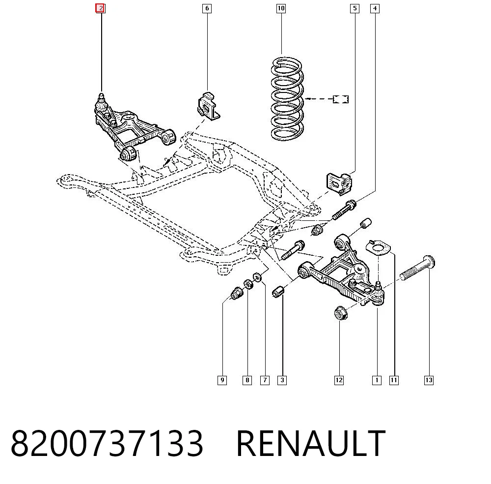 8200737133 Renault (RVI)