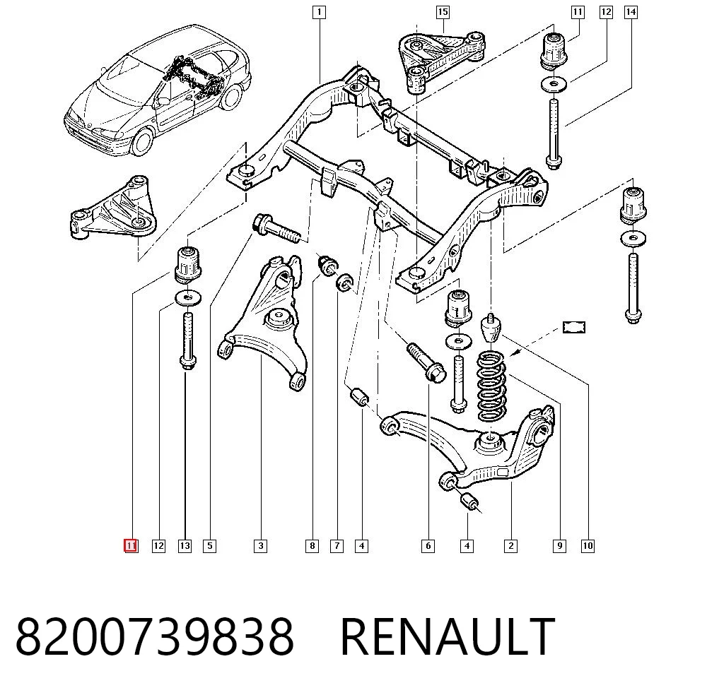 8200739838 Renault (RVI)