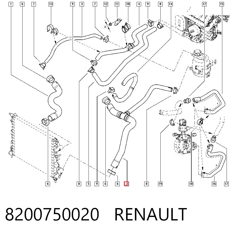 8200750020 Renault (RVI)