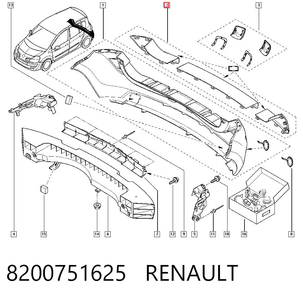 8200751625 Renault (RVI)
