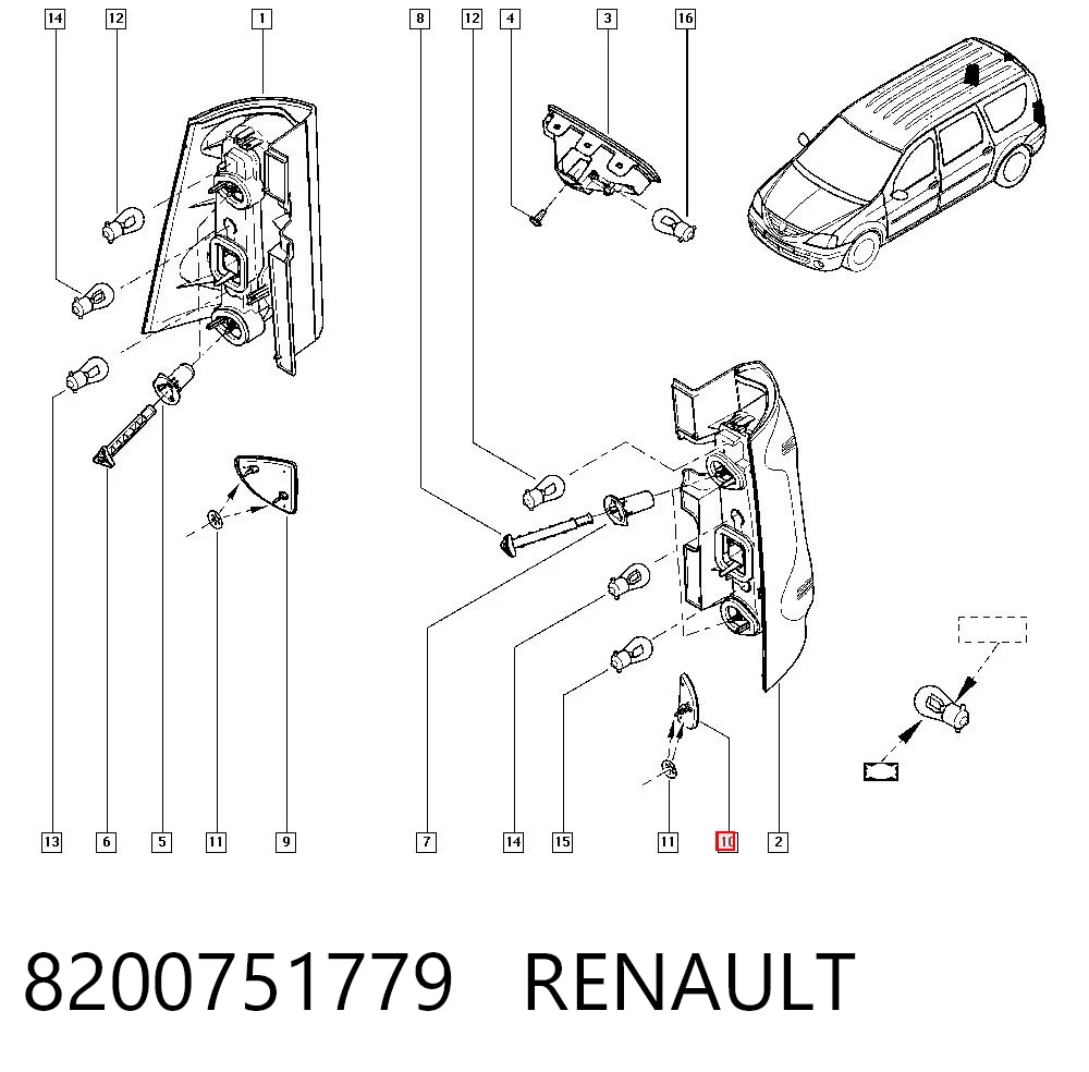 8200751779 Renault (RVI)