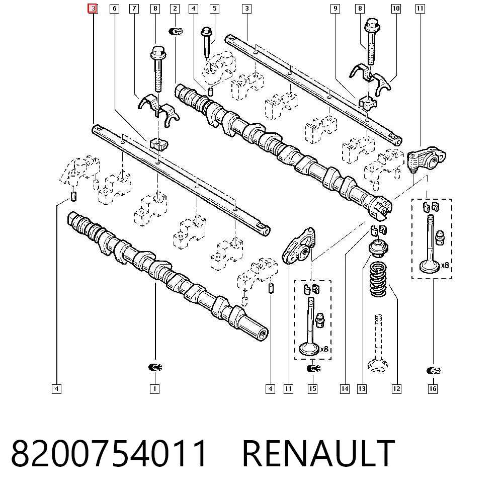 8200754011 Renault (RVI)