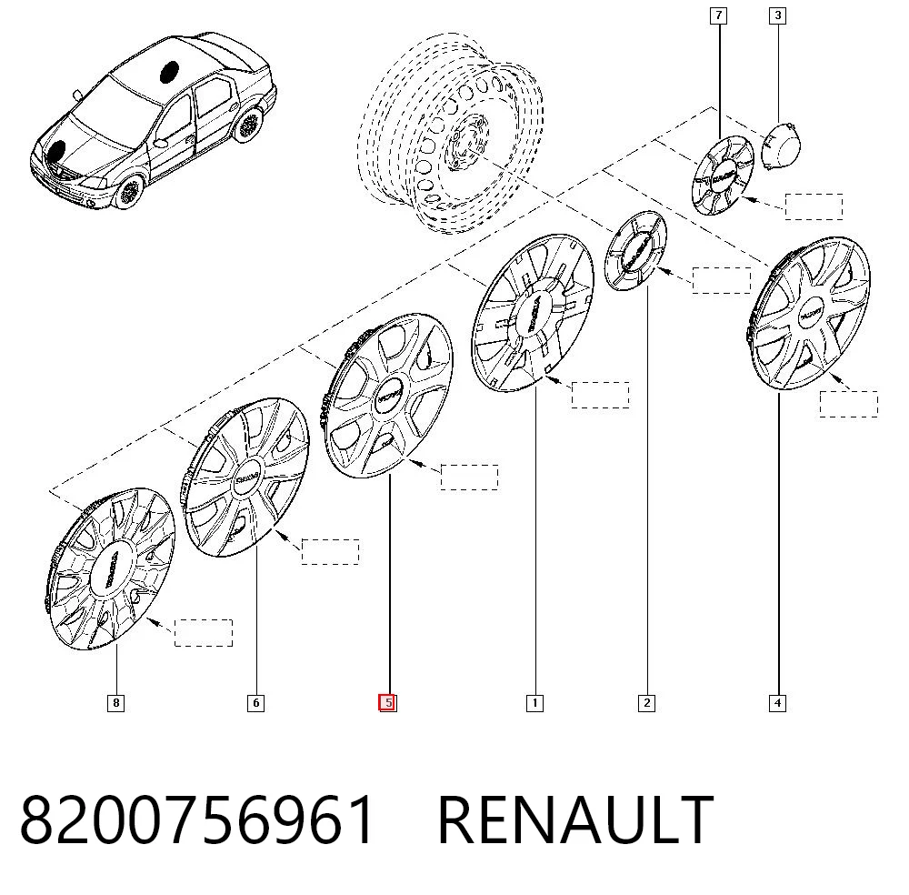 8200756961 Renault (RVI)
