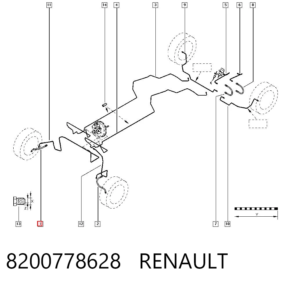 8200778628 Renault (RVI)