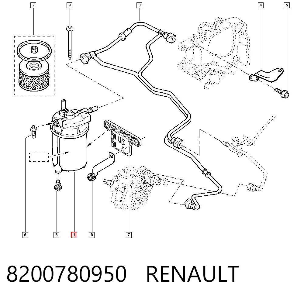 8200780950 Renault (RVI)