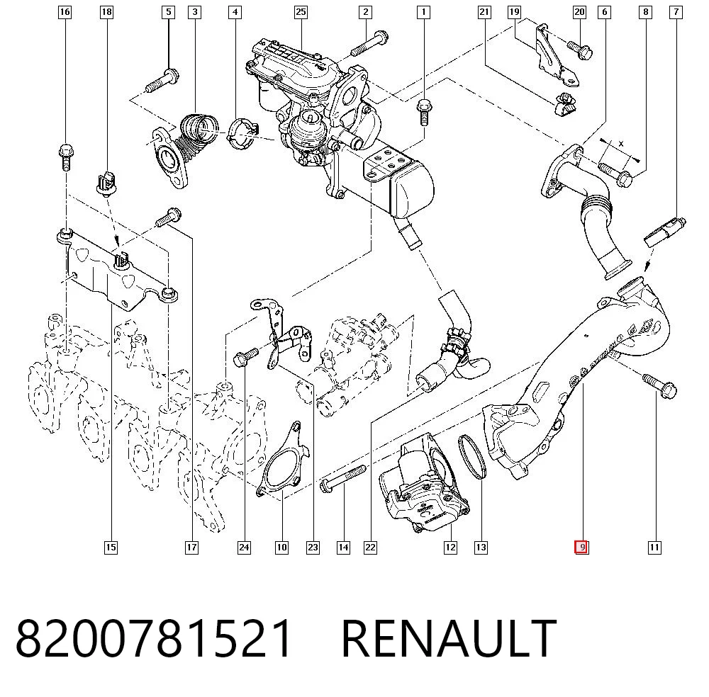 8200781521 Renault (RVI)