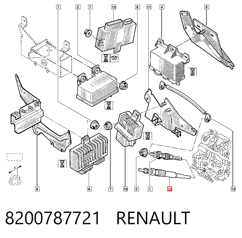 para Renault Clio II (SB0)