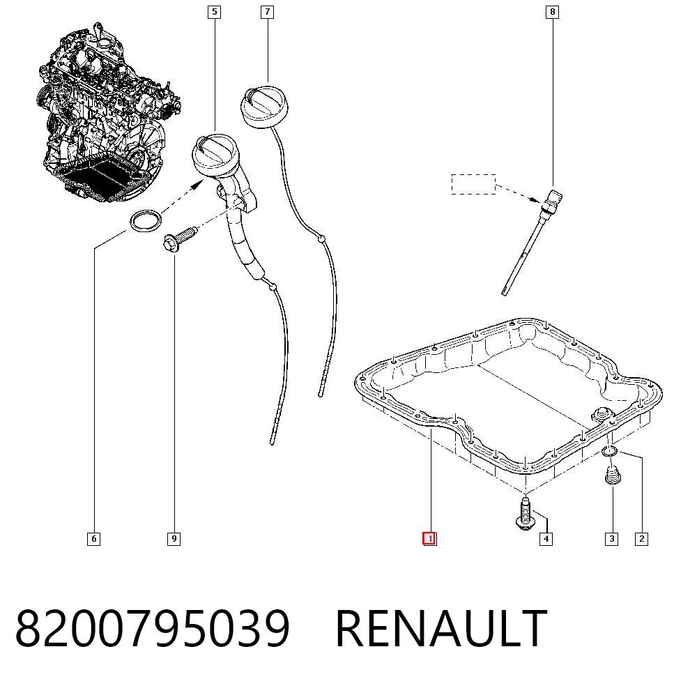 8200795039 Renault (RVI)