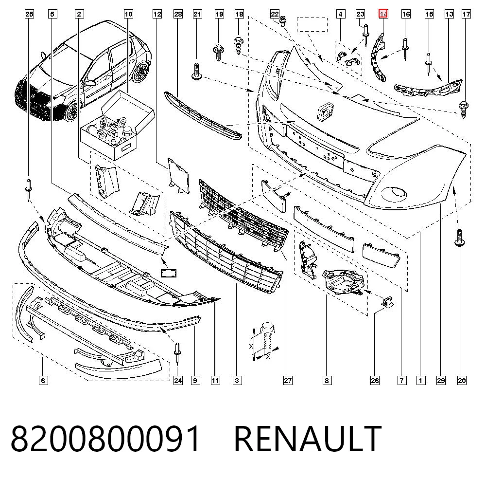 8200800091 Renault (RVI)