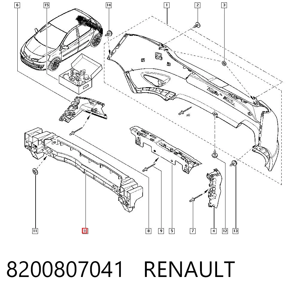 8200807041 Renault (RVI)