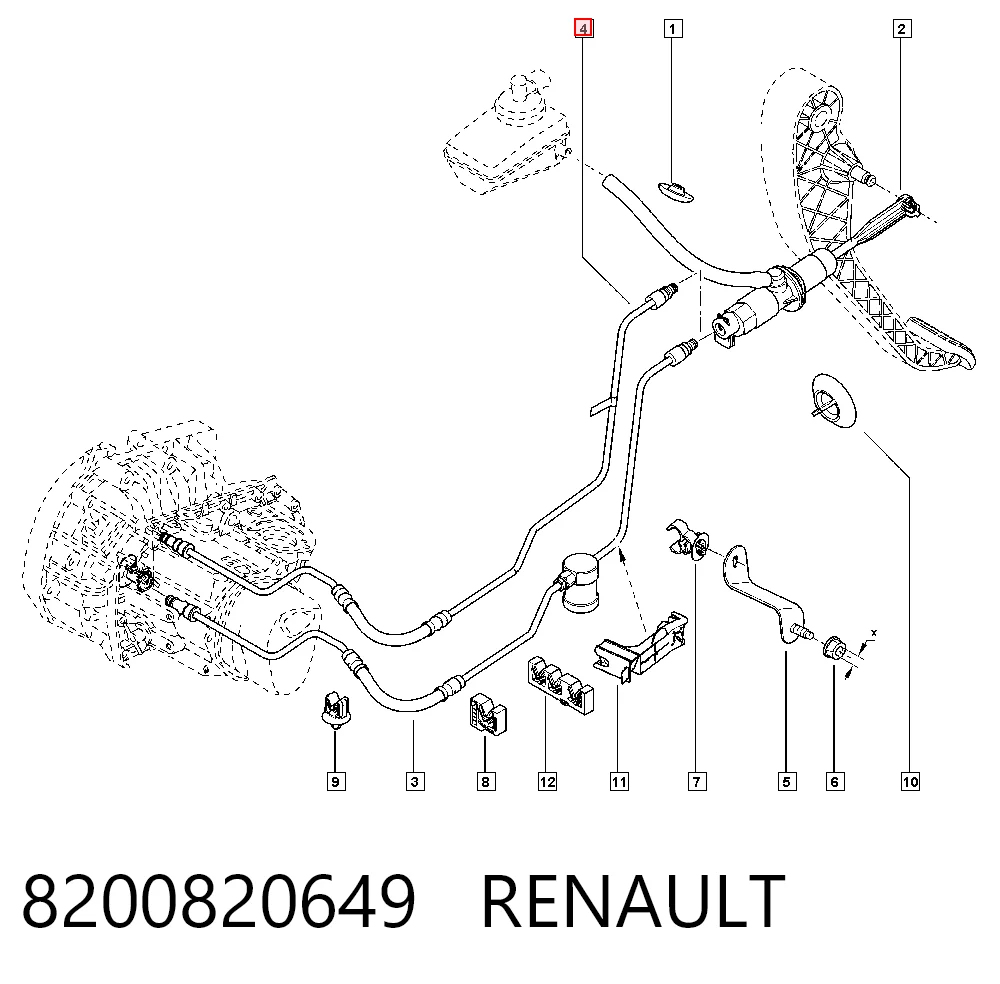8200820649 Renault (RVI)