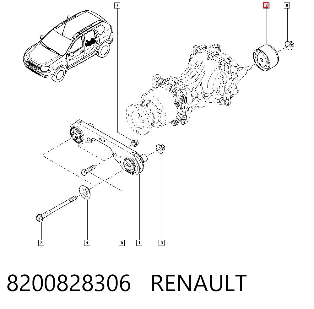 8200828306 Renault (RVI)