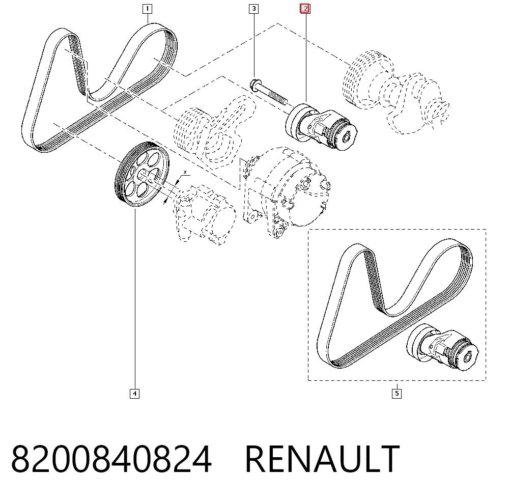 8200840824 Renault (RVI)