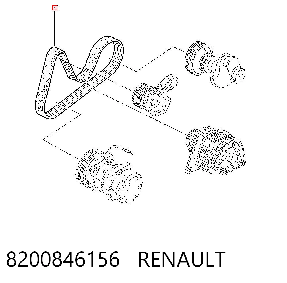 8200846156 Renault (RVI)