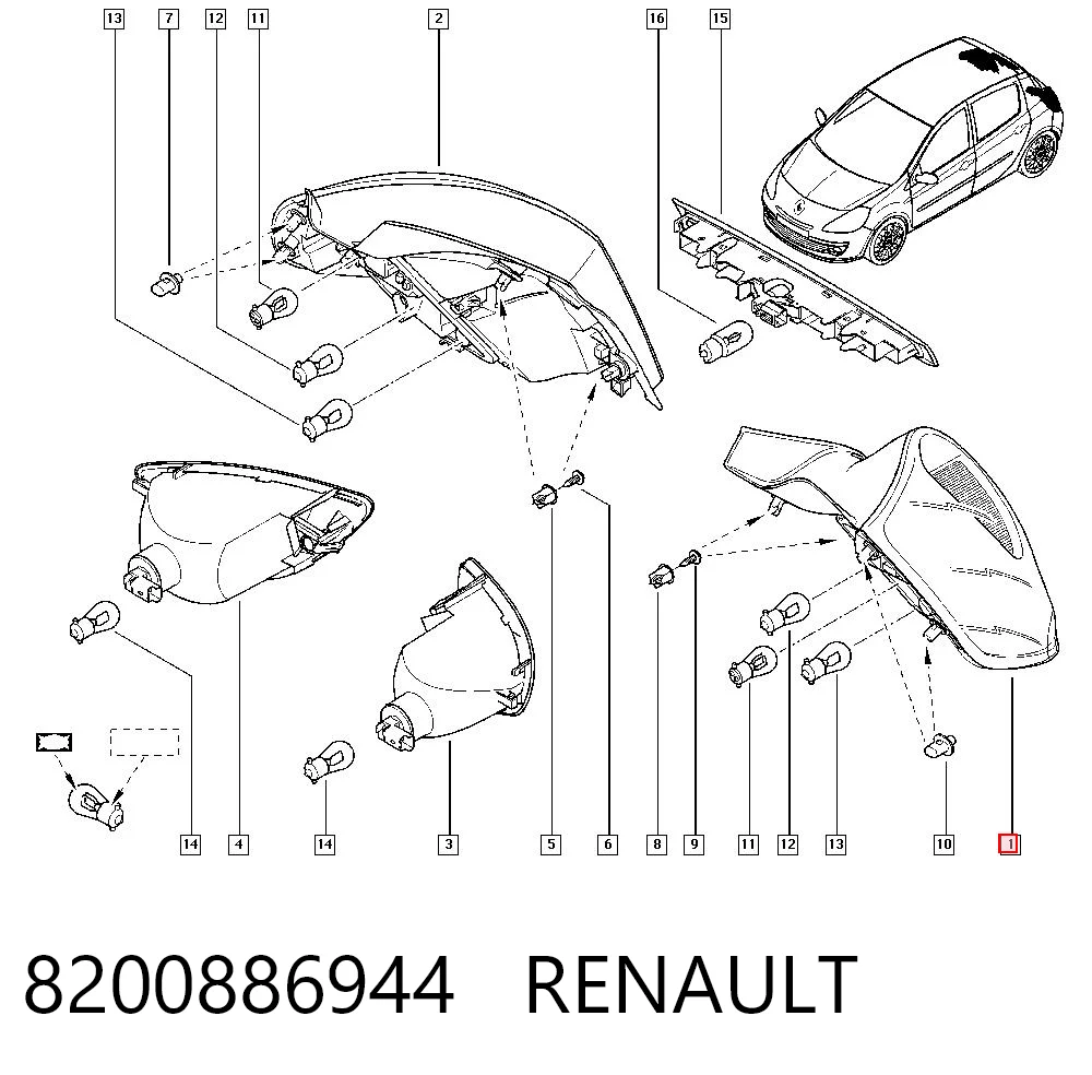 8200886944 Renault (RVI)