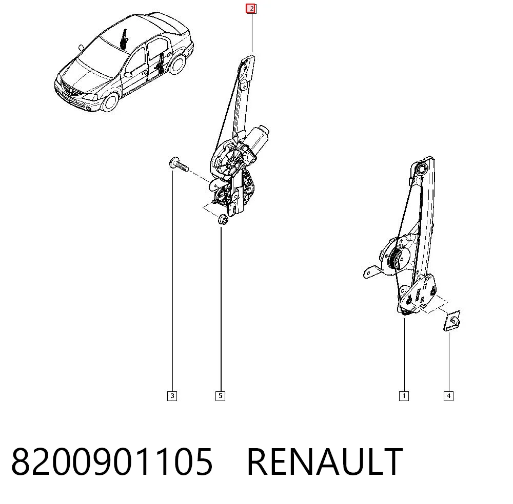 8200901105 Renault (RVI)