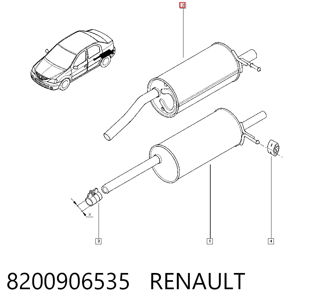 8200906535 Renault (RVI)