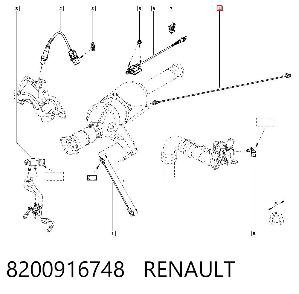 8200916748 Renault (RVI)