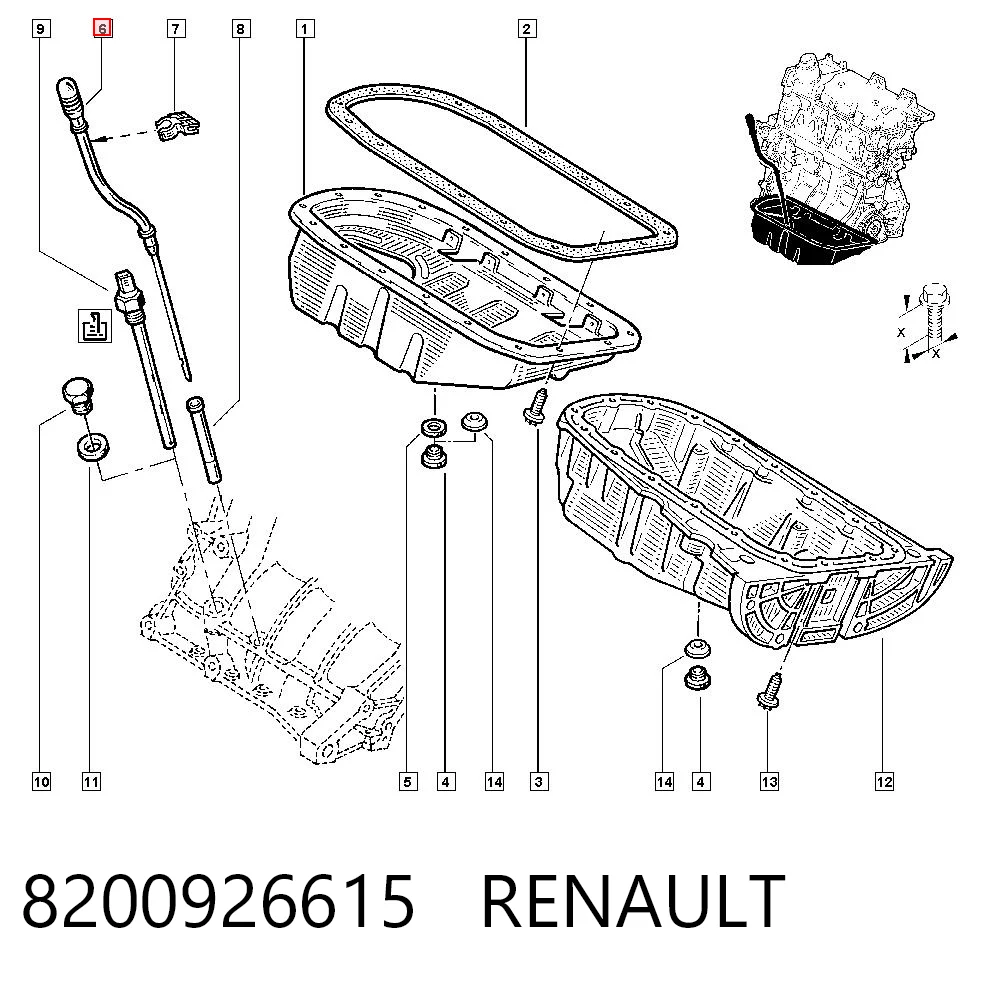 8200926615 Renault (RVI)
