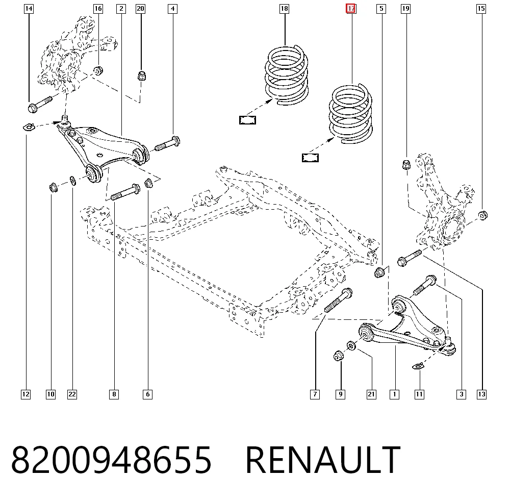 8200948655 Renault (RVI)