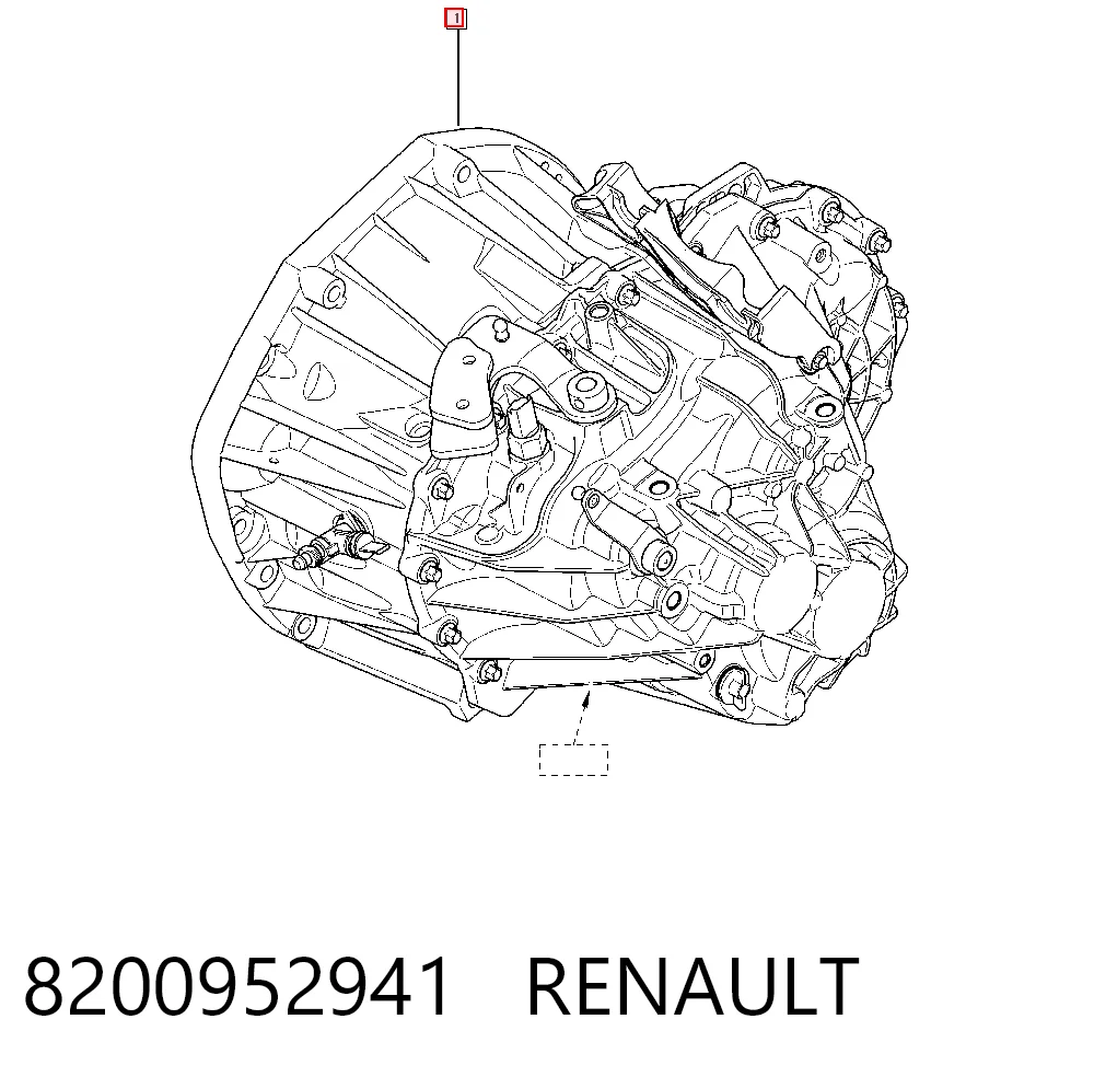 Caixa de Mudança montada (caixa mecânica de velocidades) Renault Laguna III BT0, BT1