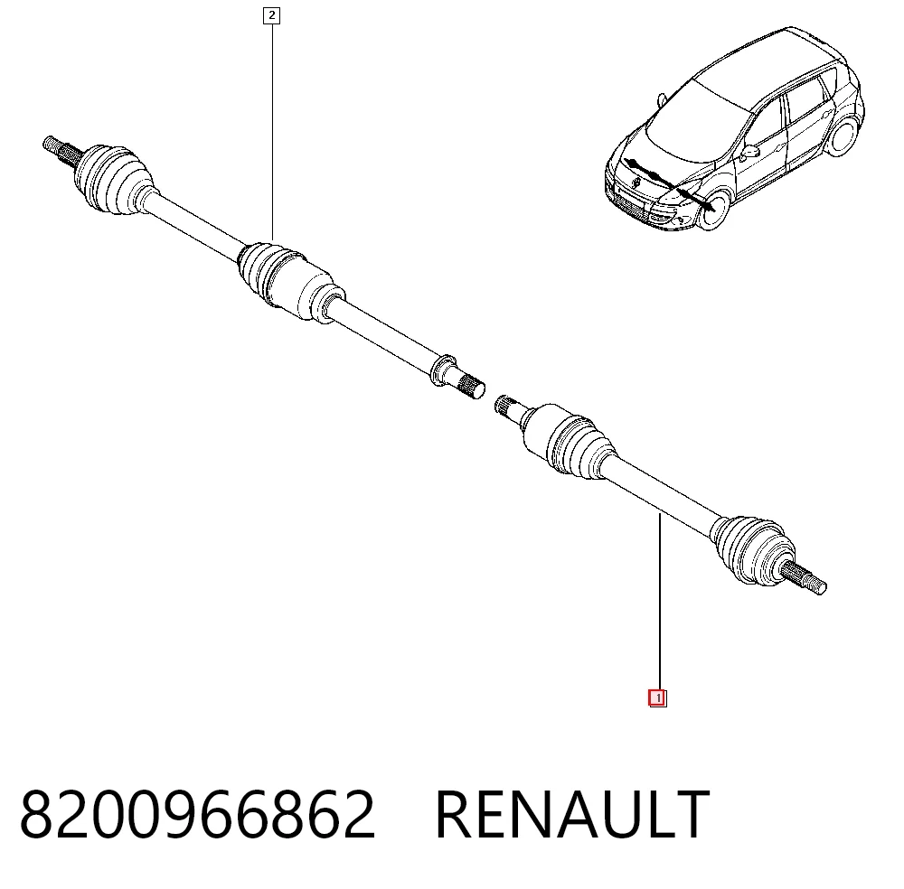 8200966862 Renault (RVI)