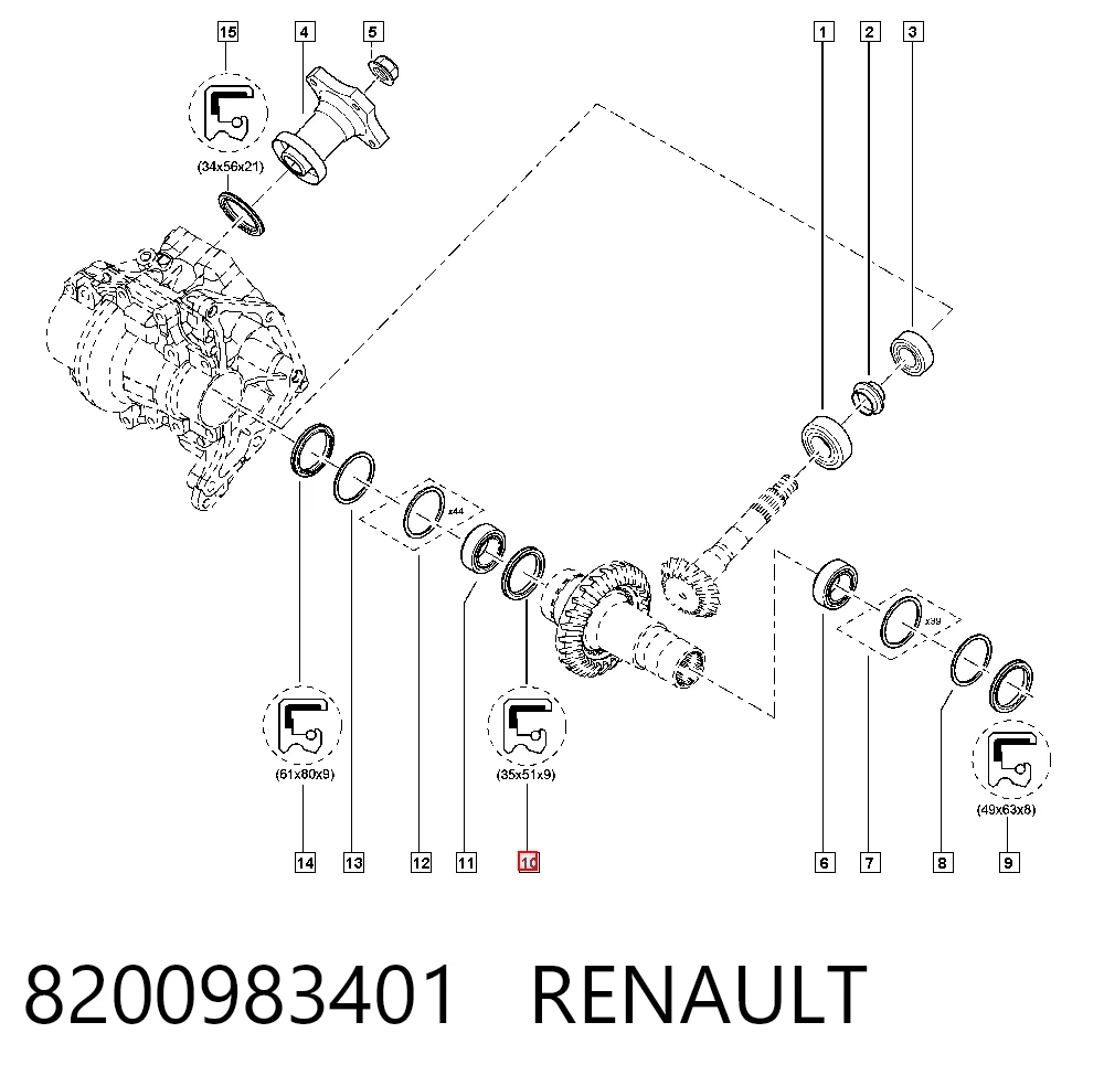 8200983401 Renault (RVI)