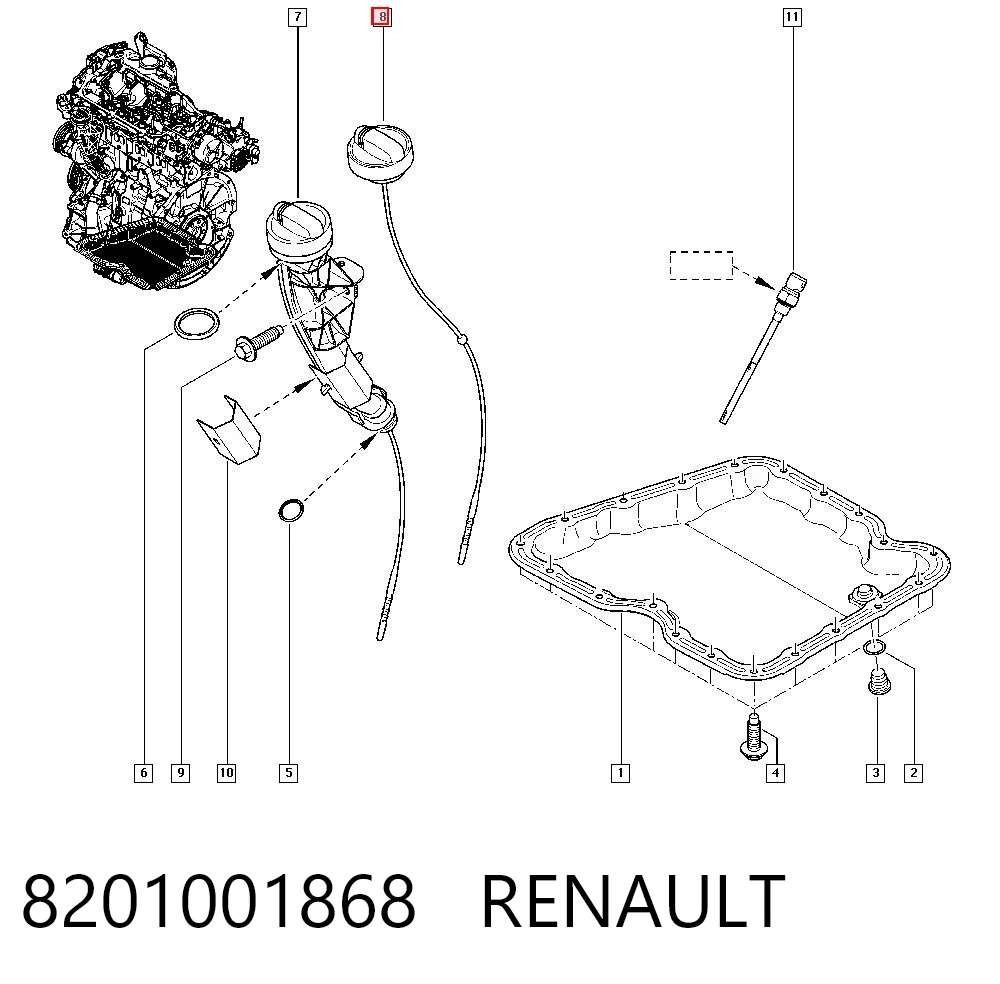8201001868 Renault (RVI)
