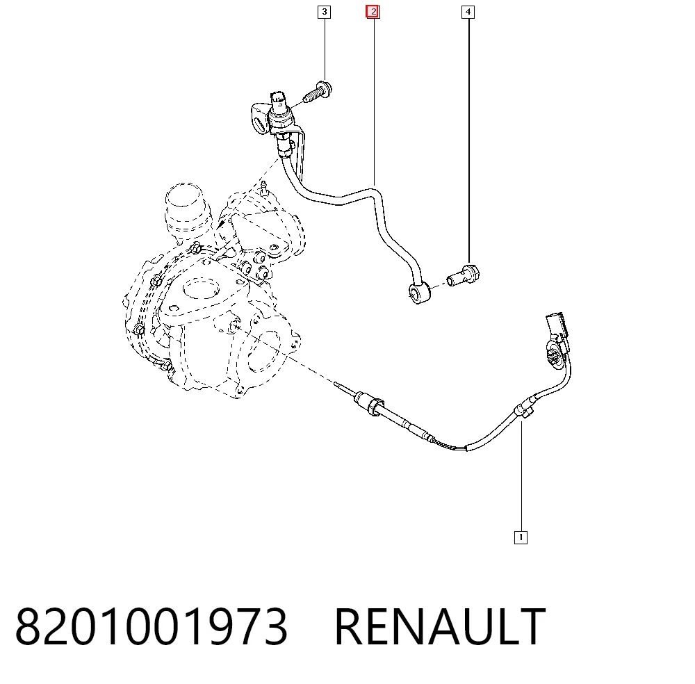 Sensor de pressão dos gases de escape Nissan/Infiniti 1401000Q0C preço, a partir de 122,02 USD