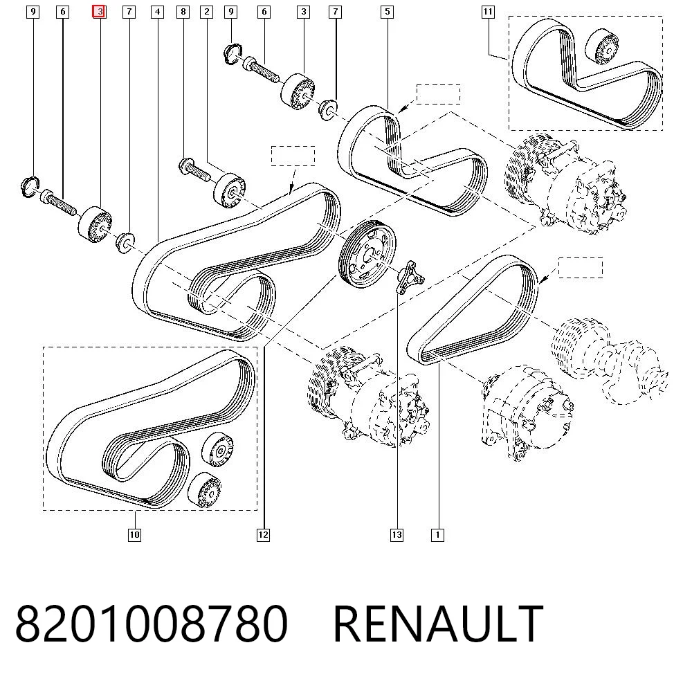 8201008780 Renault (RVI)