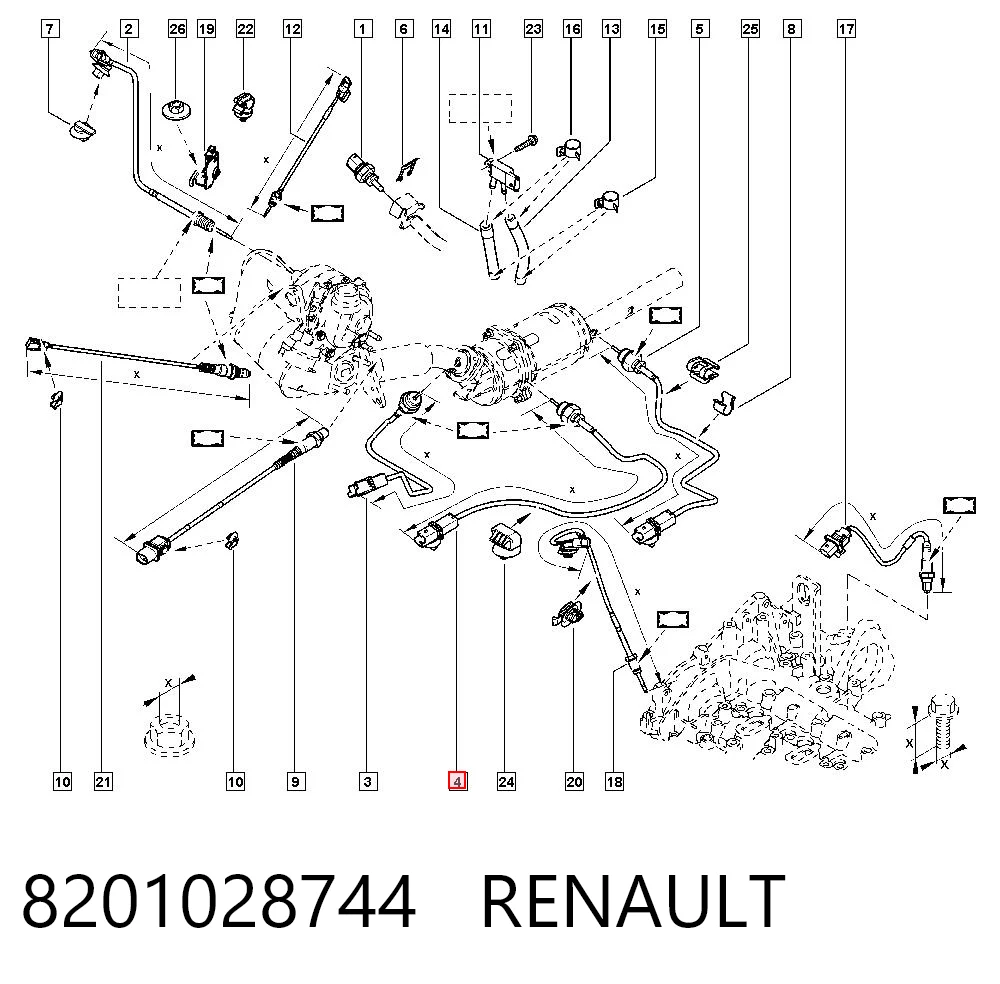 8201028744 Renault (RVI)