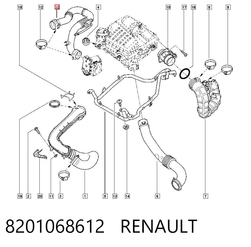 8201068612 Renault (RVI)