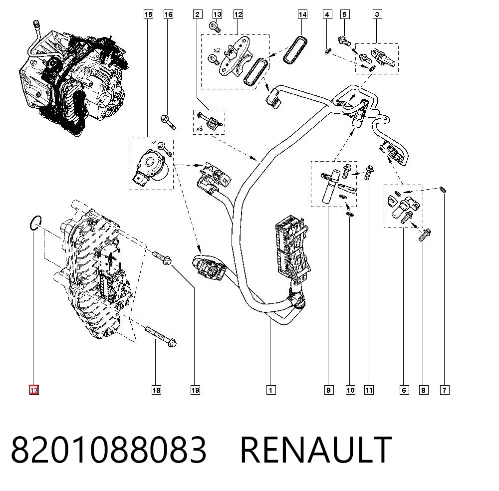 8201088083 Renault (RVI)