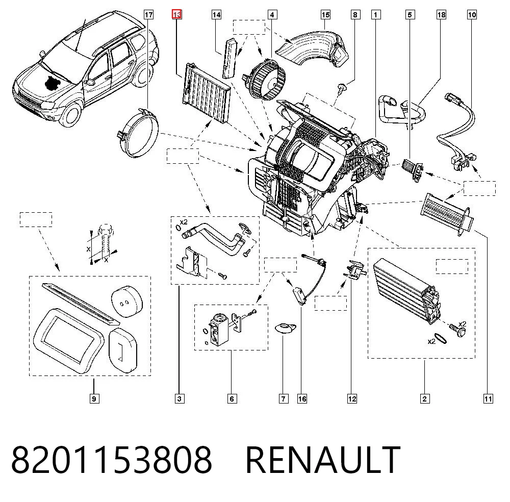  Duster  SUV (2010-2018) original desde 10,57 €