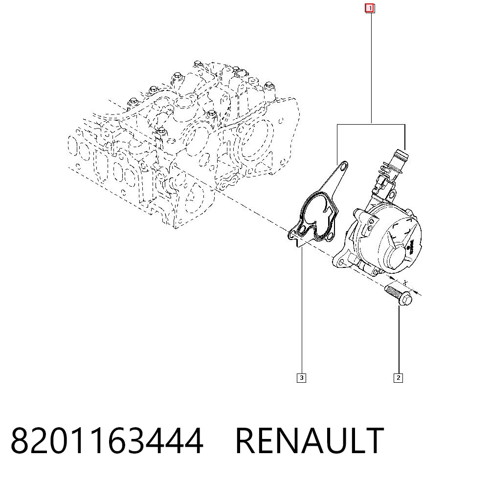 Bomba a vácuo Peugeot/Citroen 1682093280