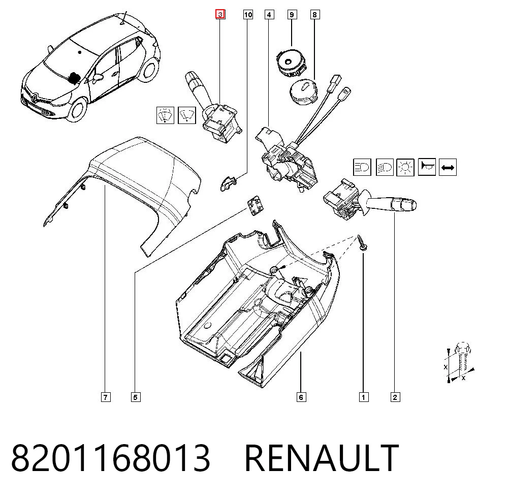 8201168013 Renault (RVI)