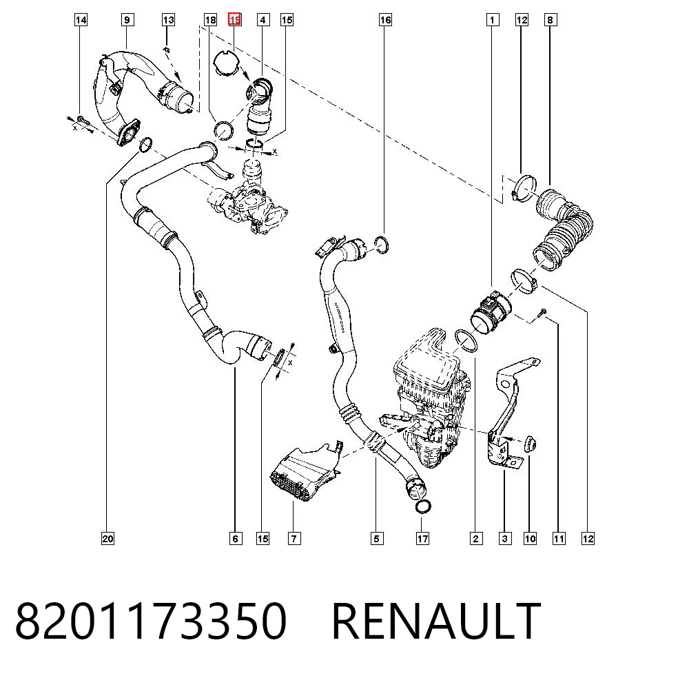 8201173350 Renault (RVI)