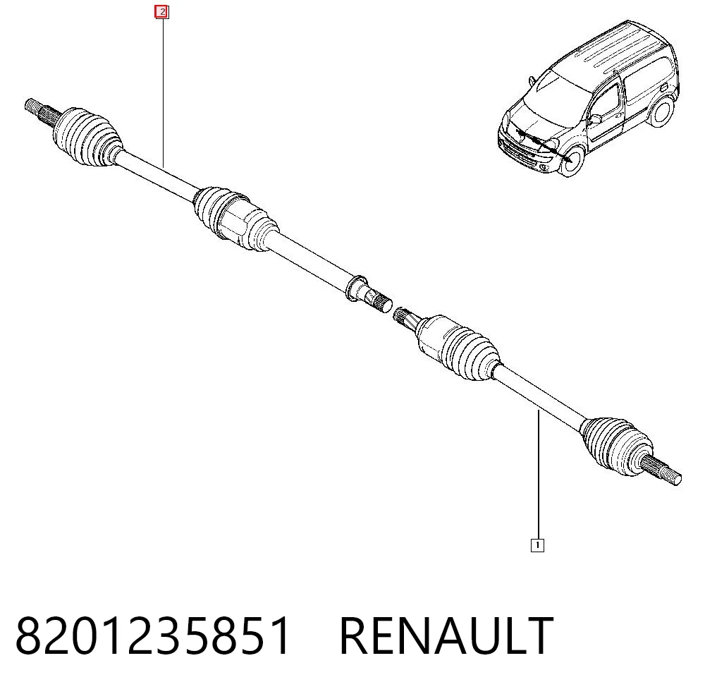 8201235851 Renault (RVI)