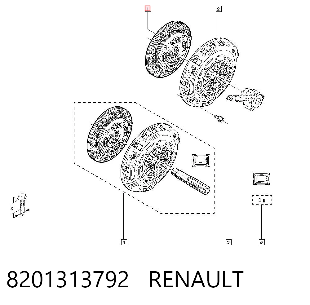 95518050 General Motors Disco de embraiagem