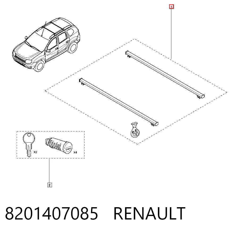 8201407085 Renault (RVI)