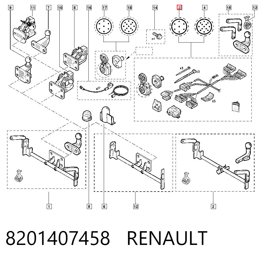 8201407458 Renault (RVI)