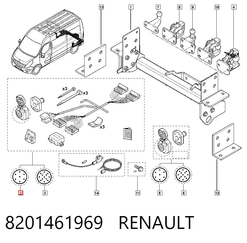 8201461969 Renault (RVI)