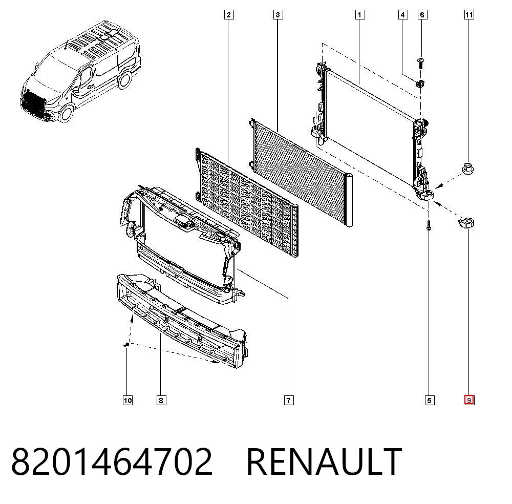 8201464702 Renault (RVI)