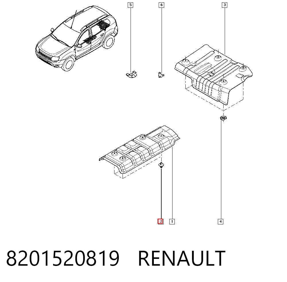 8201520819 Renault (RVI)
